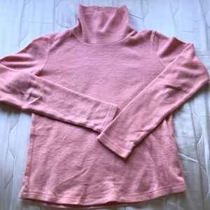 Pink high neck top